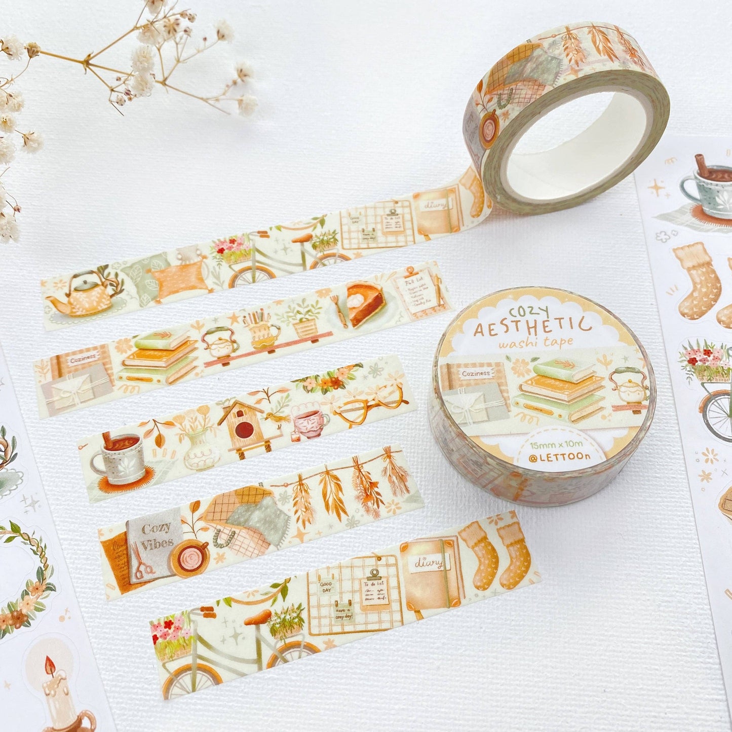 Cozy Aesthetic - Washi Tape