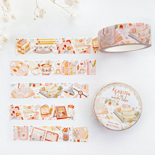 Reading Time - Washi Tape