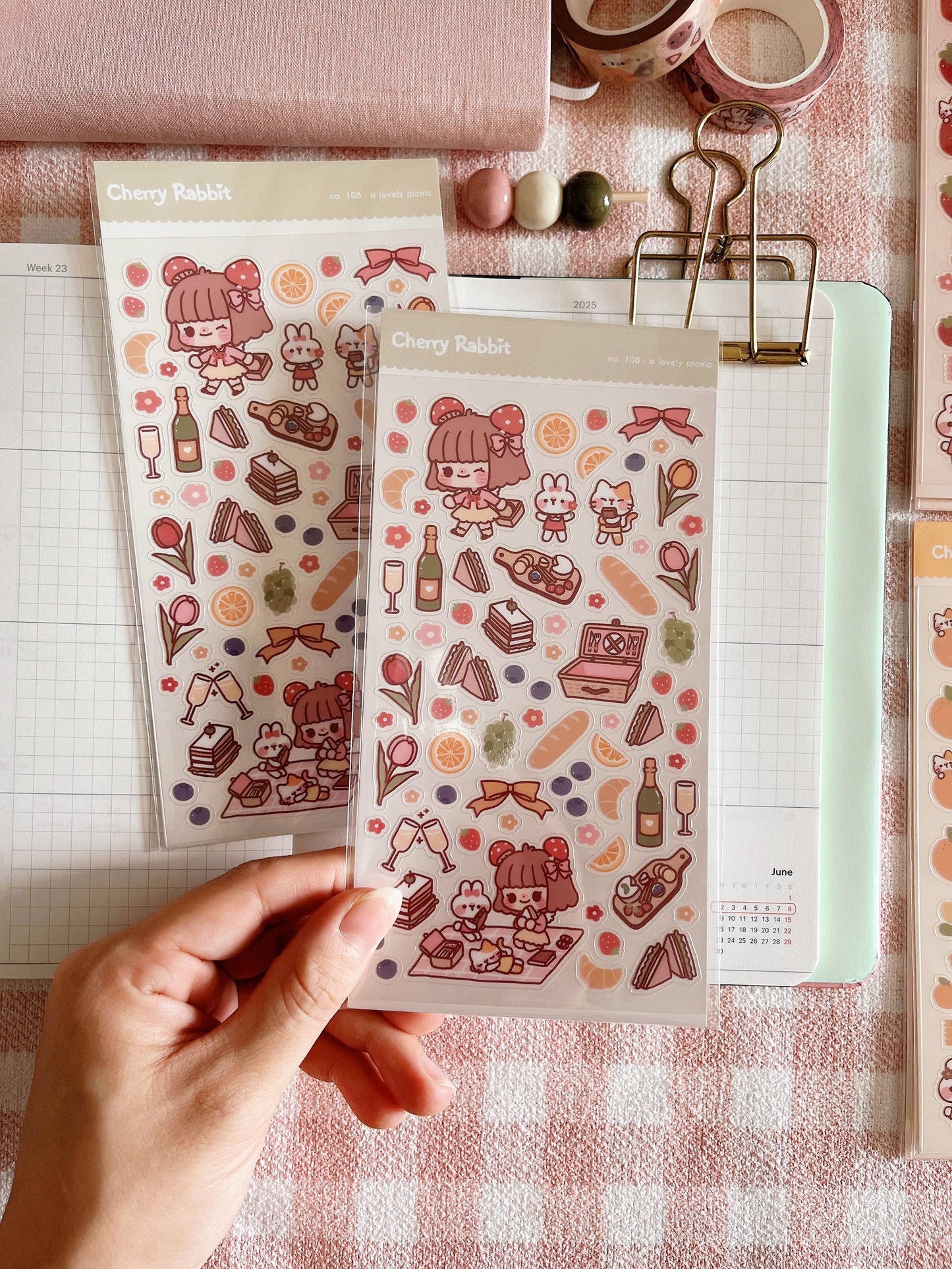 Lovely Picnic Sticker Sheet