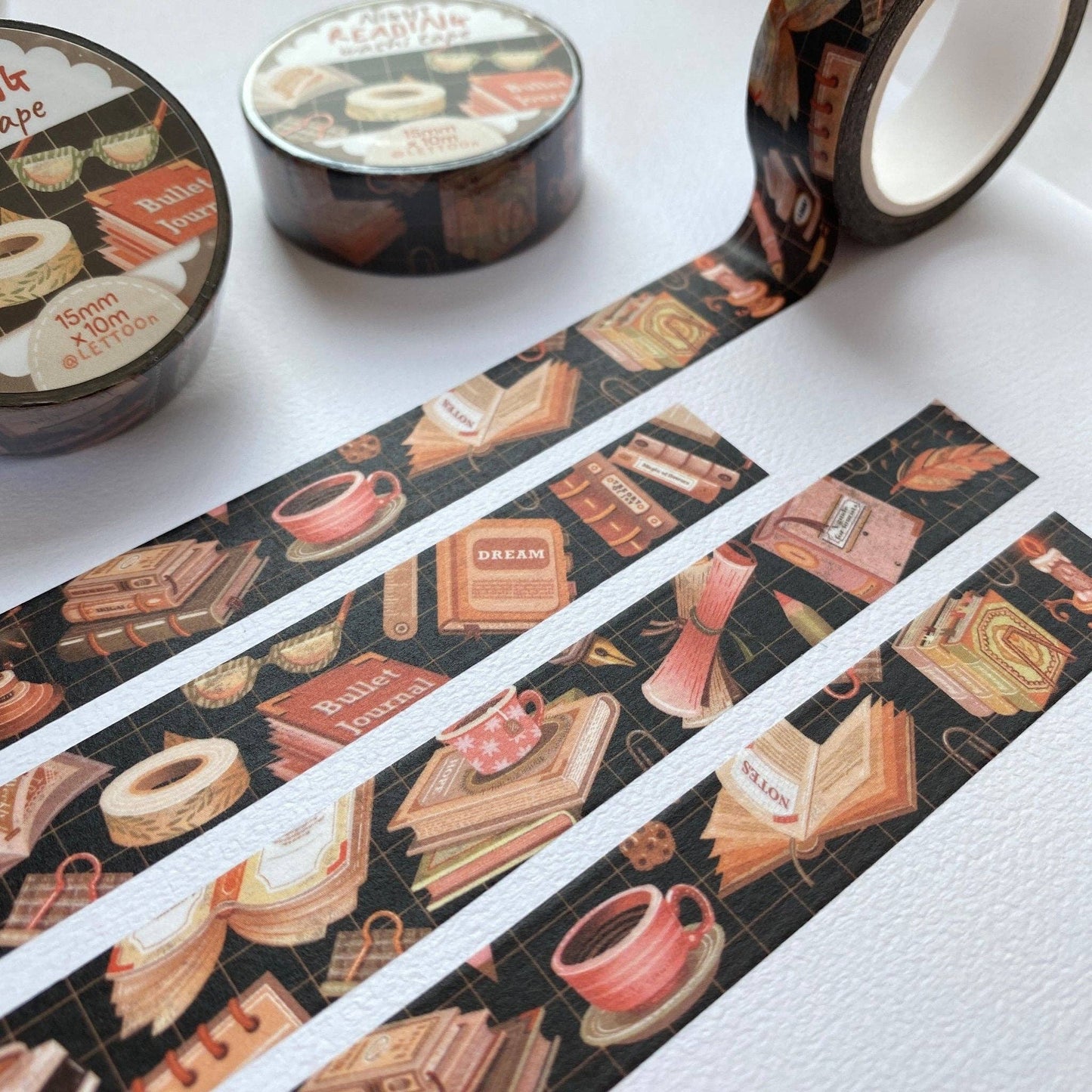 Day & Night Reading - Washi Tapes