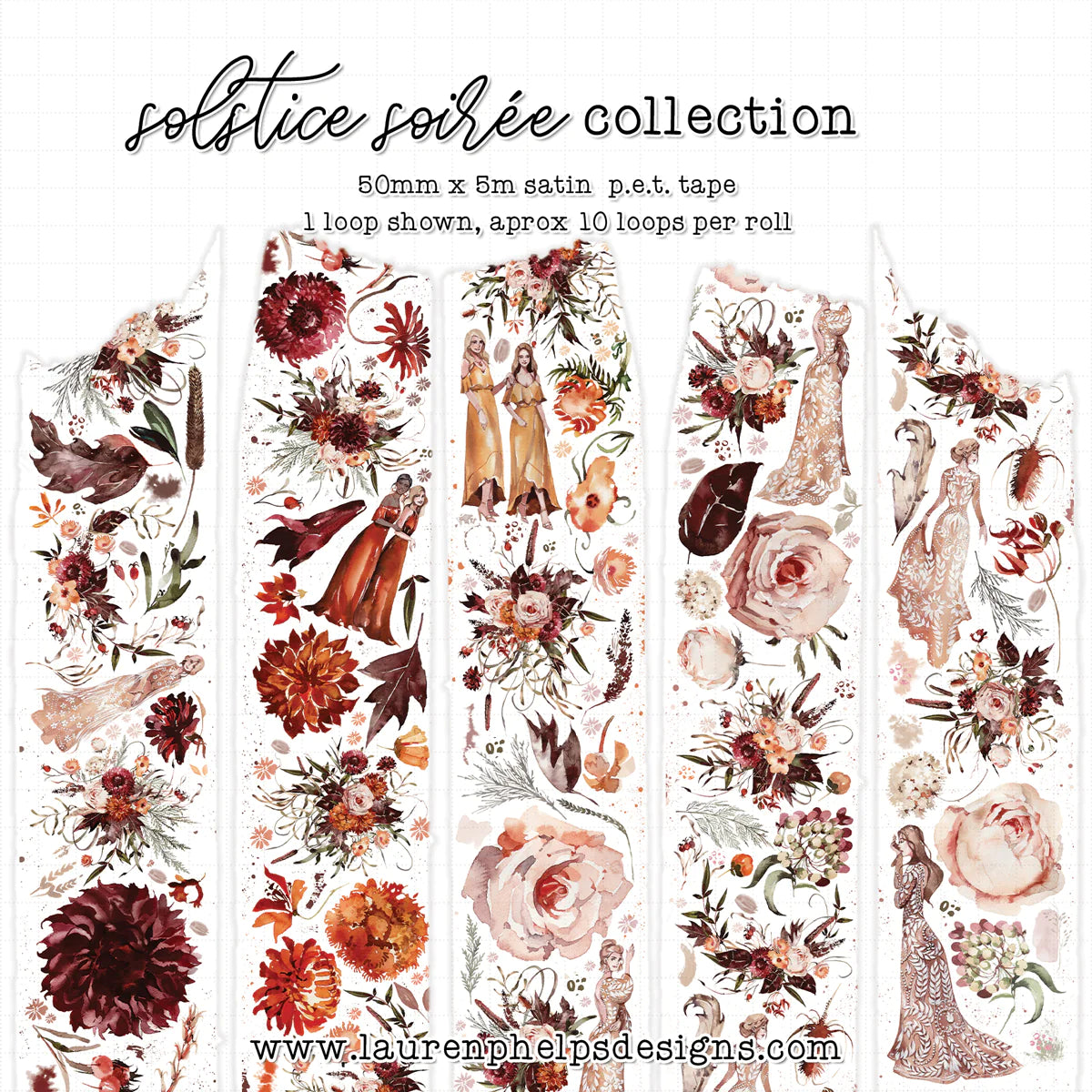 Solstice Soirée Premium Satin P.E.T. Tape 50mm