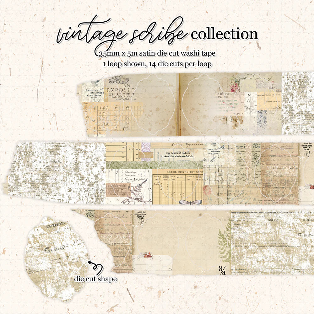 Vintage Scribe Washi Bundle