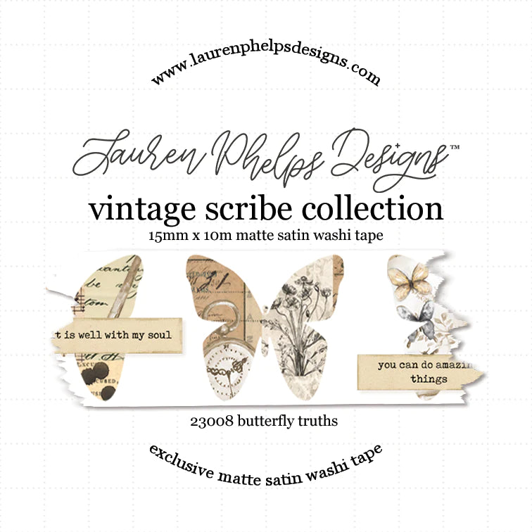 Vintage Scribe Washi Bundle