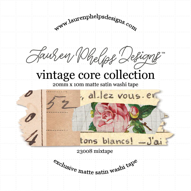 Vintage Scribe Washi Bundle