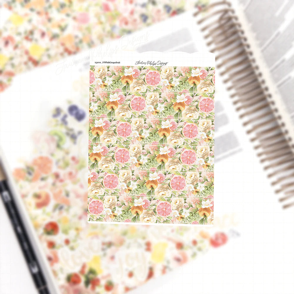 Fruit Punch Satin Washi Tape Sheets