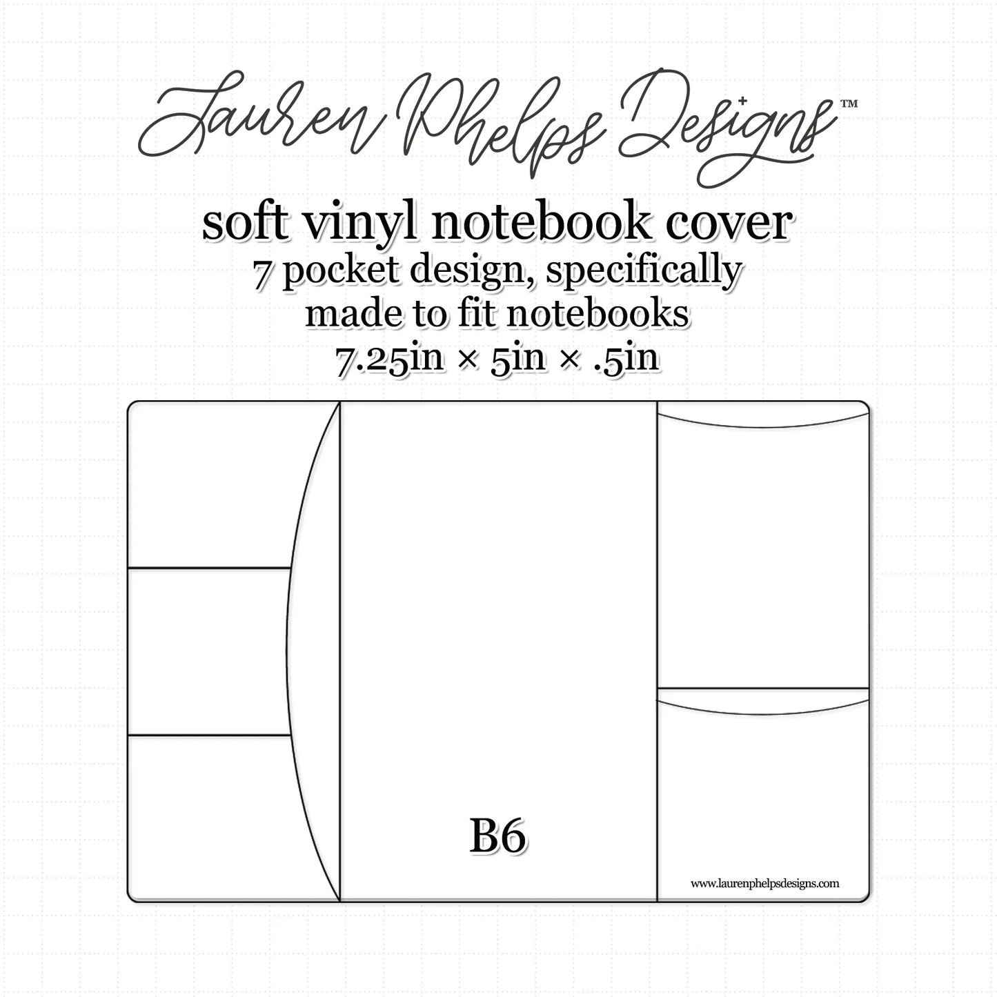 Clear Soft Vinyl Notebook Cover