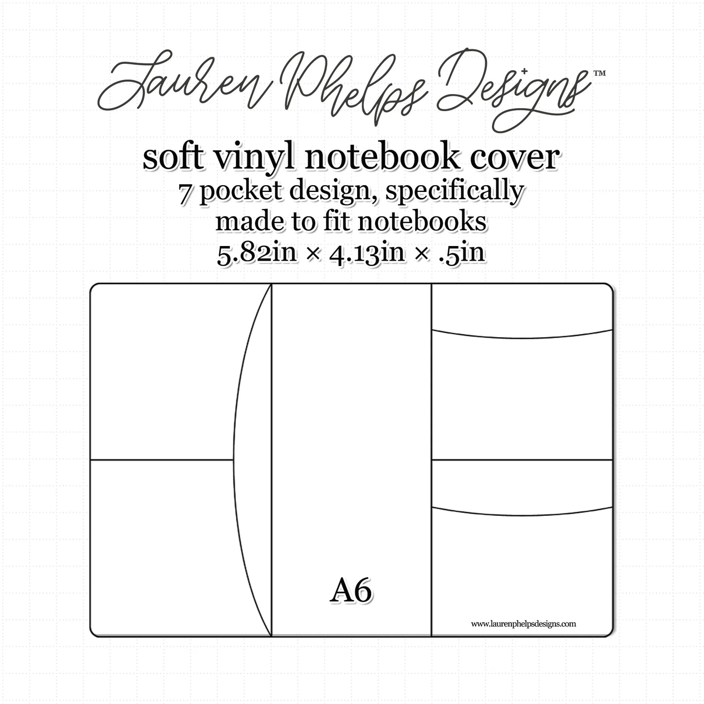Clear Soft Vinyl Notebook Cover