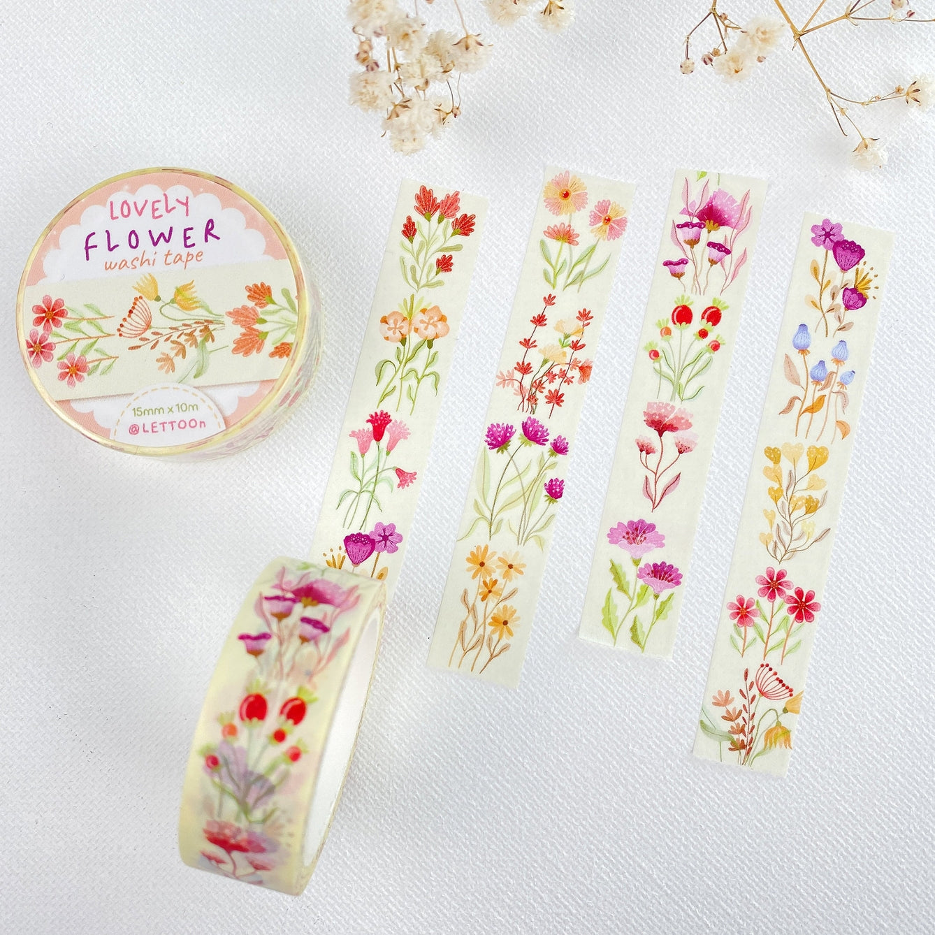 Lovely Flower - Washi Tape