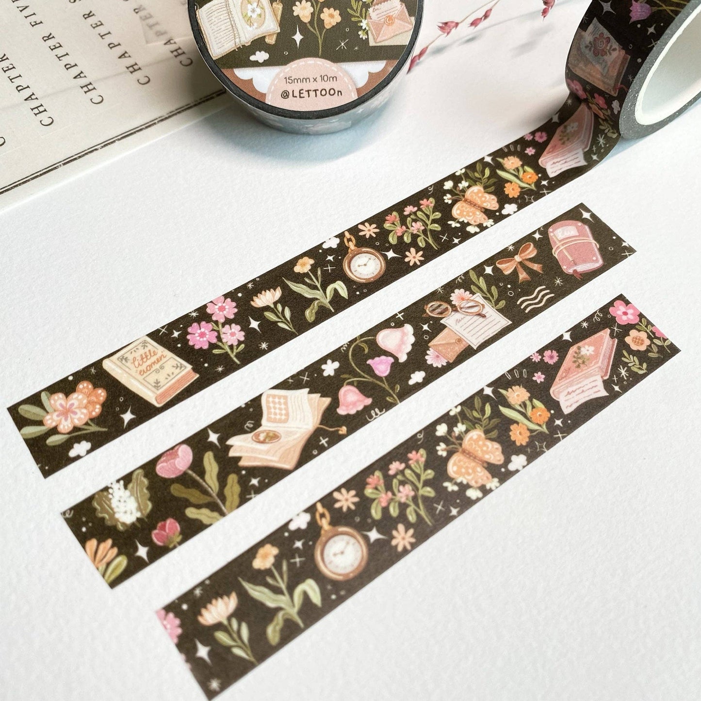 Moonlight Reading - Washi Tape
