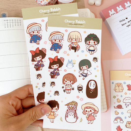 Studio Ghibli Sticker Sheet