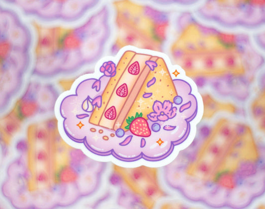 Strawberry Sandwich Sticker