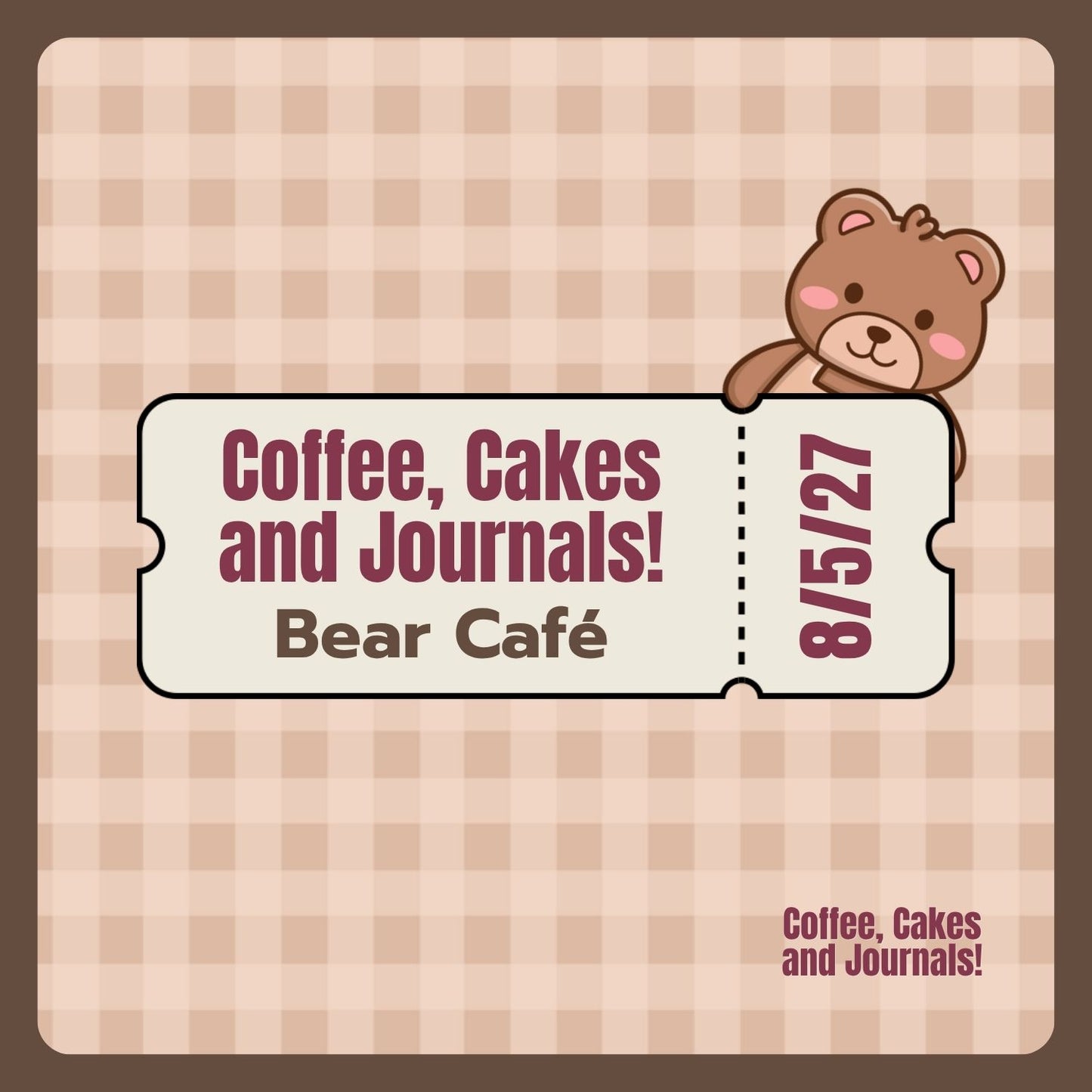 CCJ Bear Café 2027 Ticket