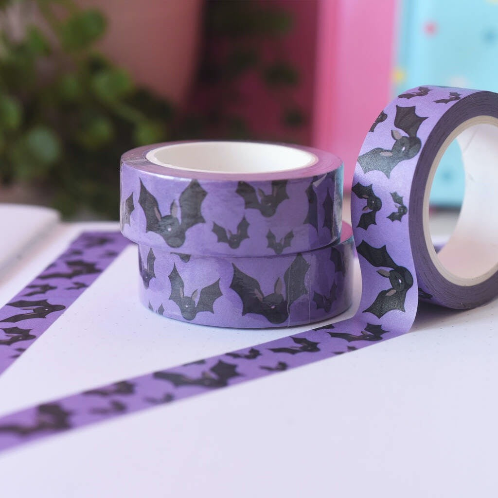 Halloween Bats Washi Tape