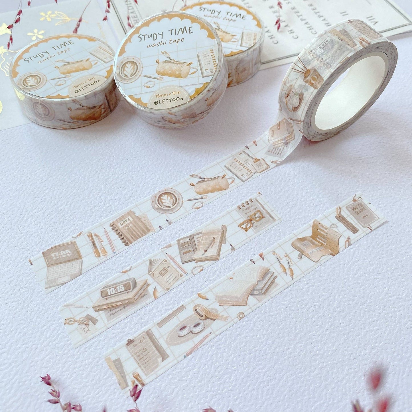 Study Time - Washi Tape