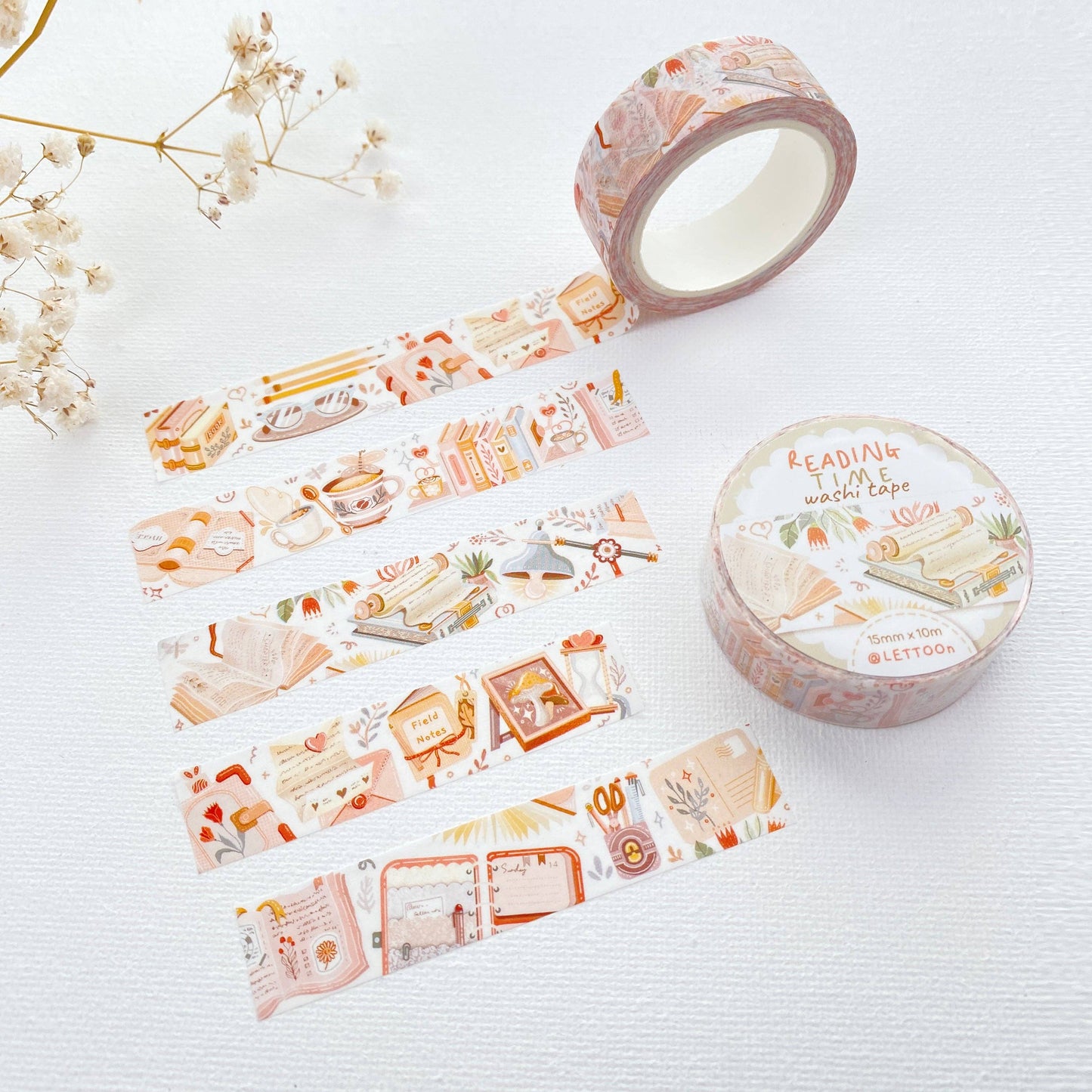 Reading Time - Washi Tape