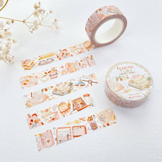 Reading Time - Washi Tape