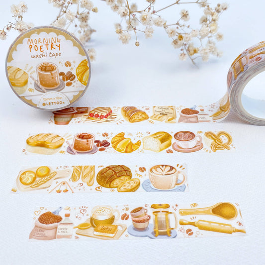 Morning Poetry - Washi Tape