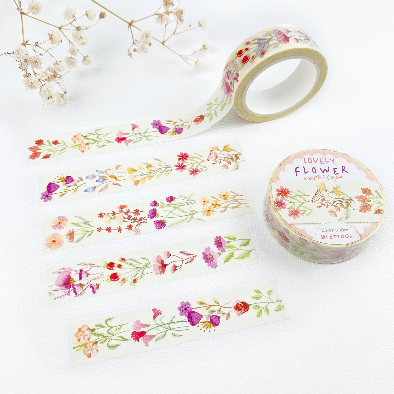 Lovely Flower - Washi Tape