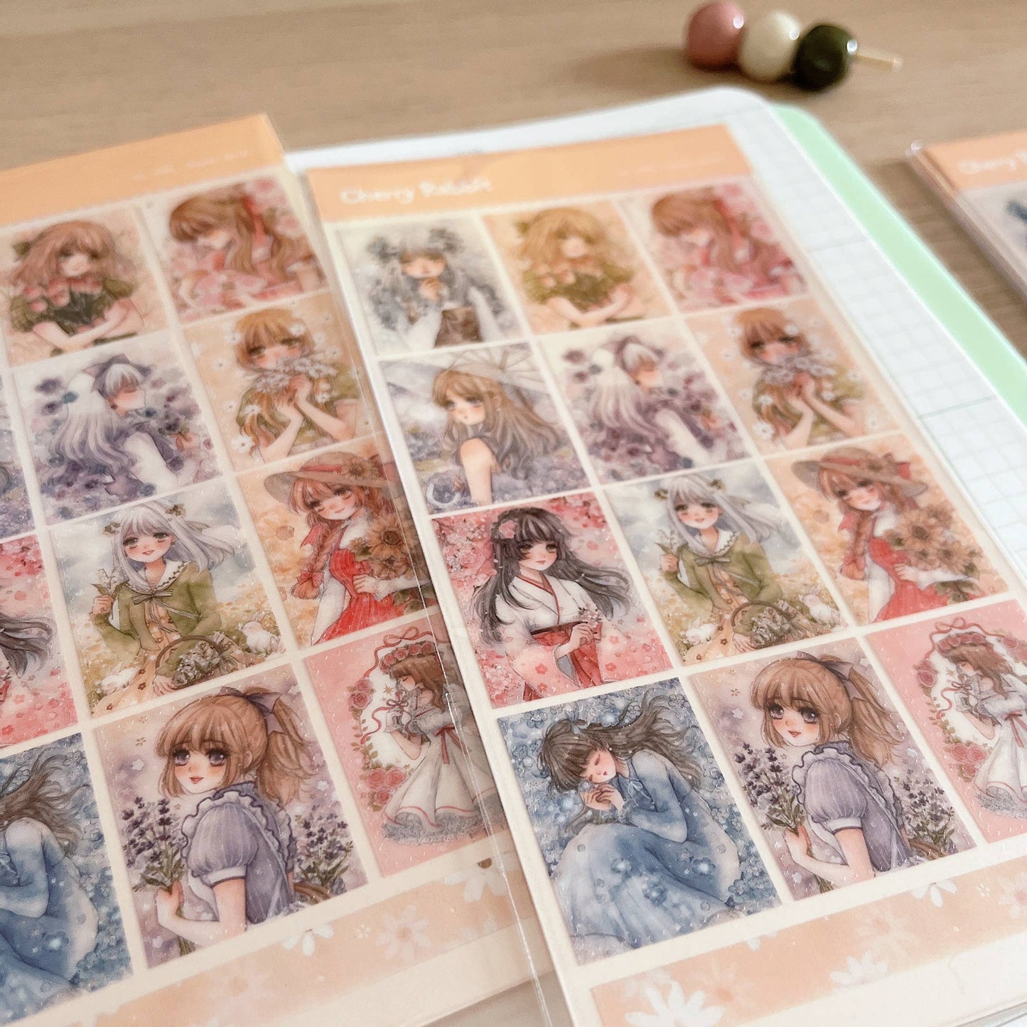 Flower Series Sticker Sheet