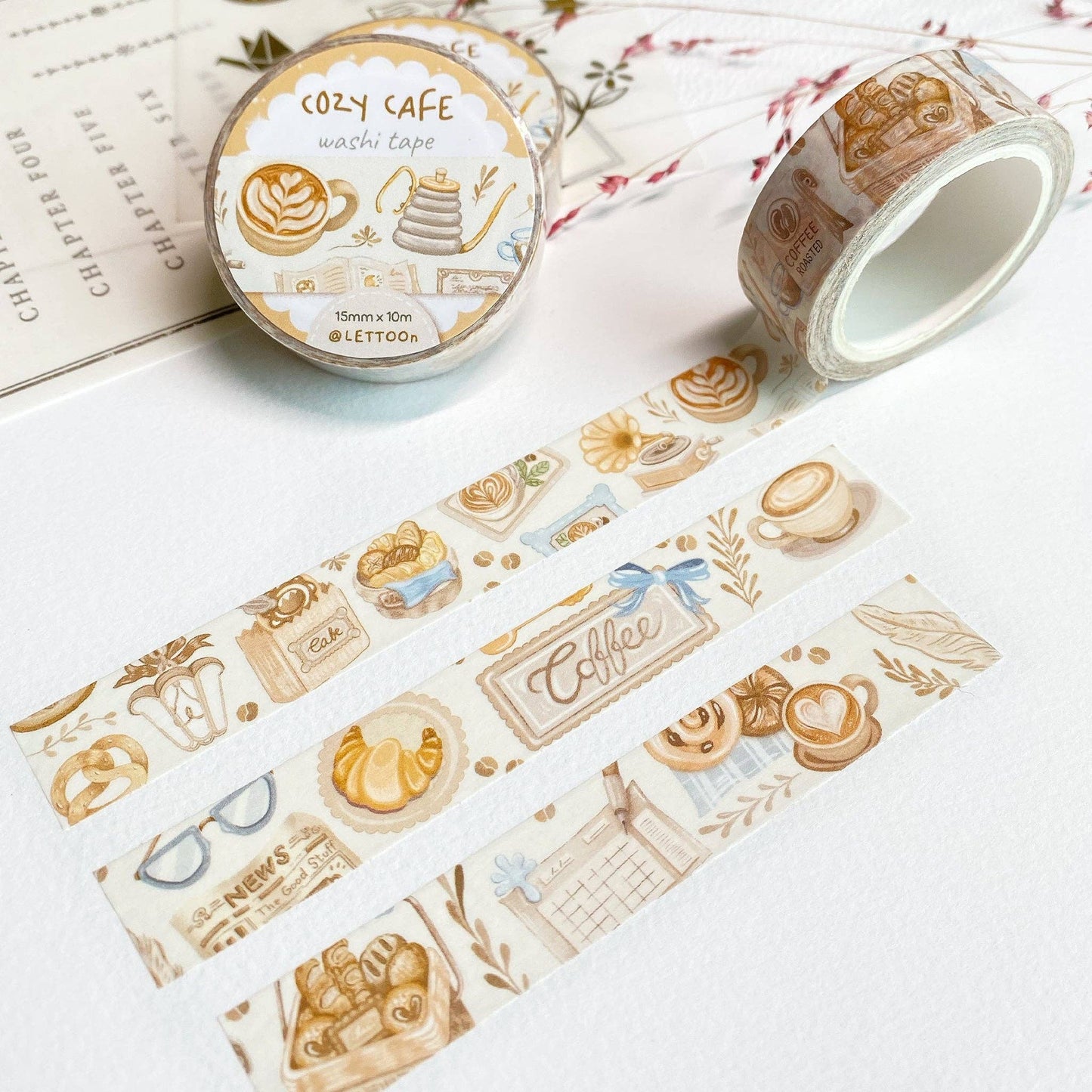 Cozy Cafe - Washi Tape