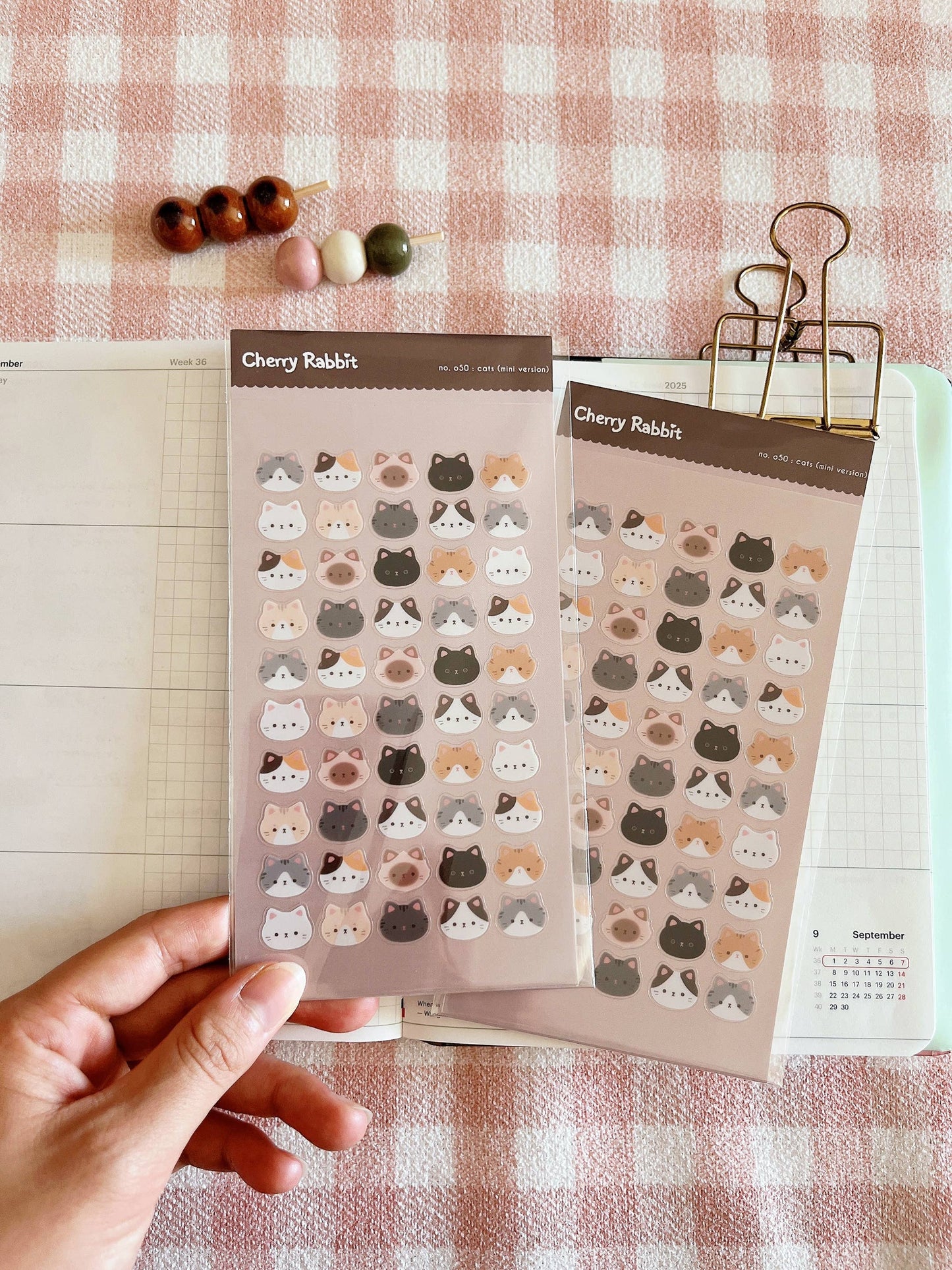 Cat Heads (ver. 2) Sticker Sheet