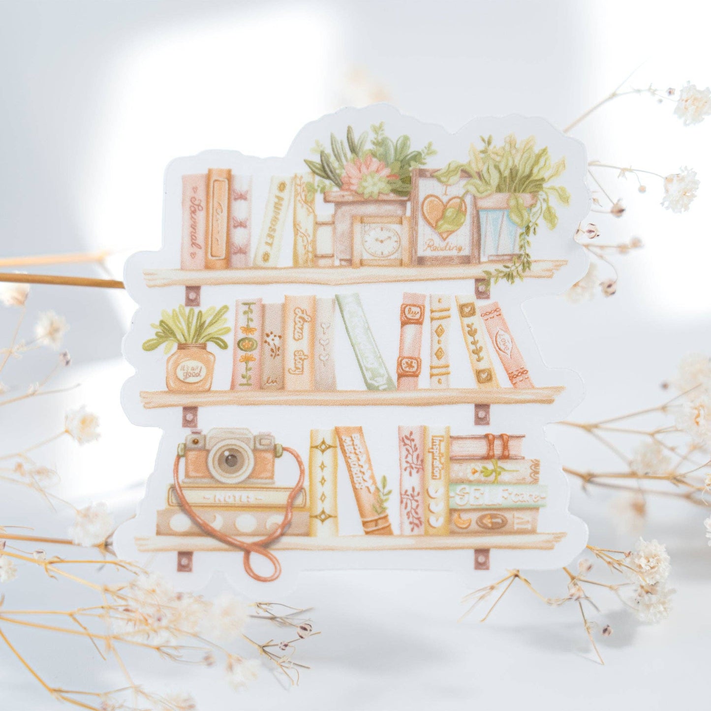 Inspiration Shelf - Clear Vinyl Sticker