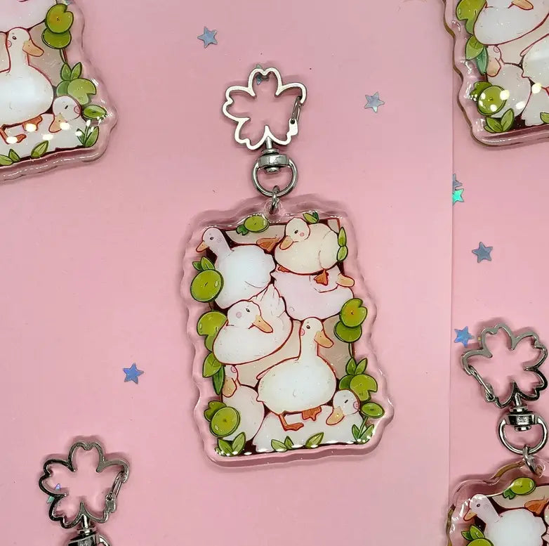 Pile of Ducks Charm