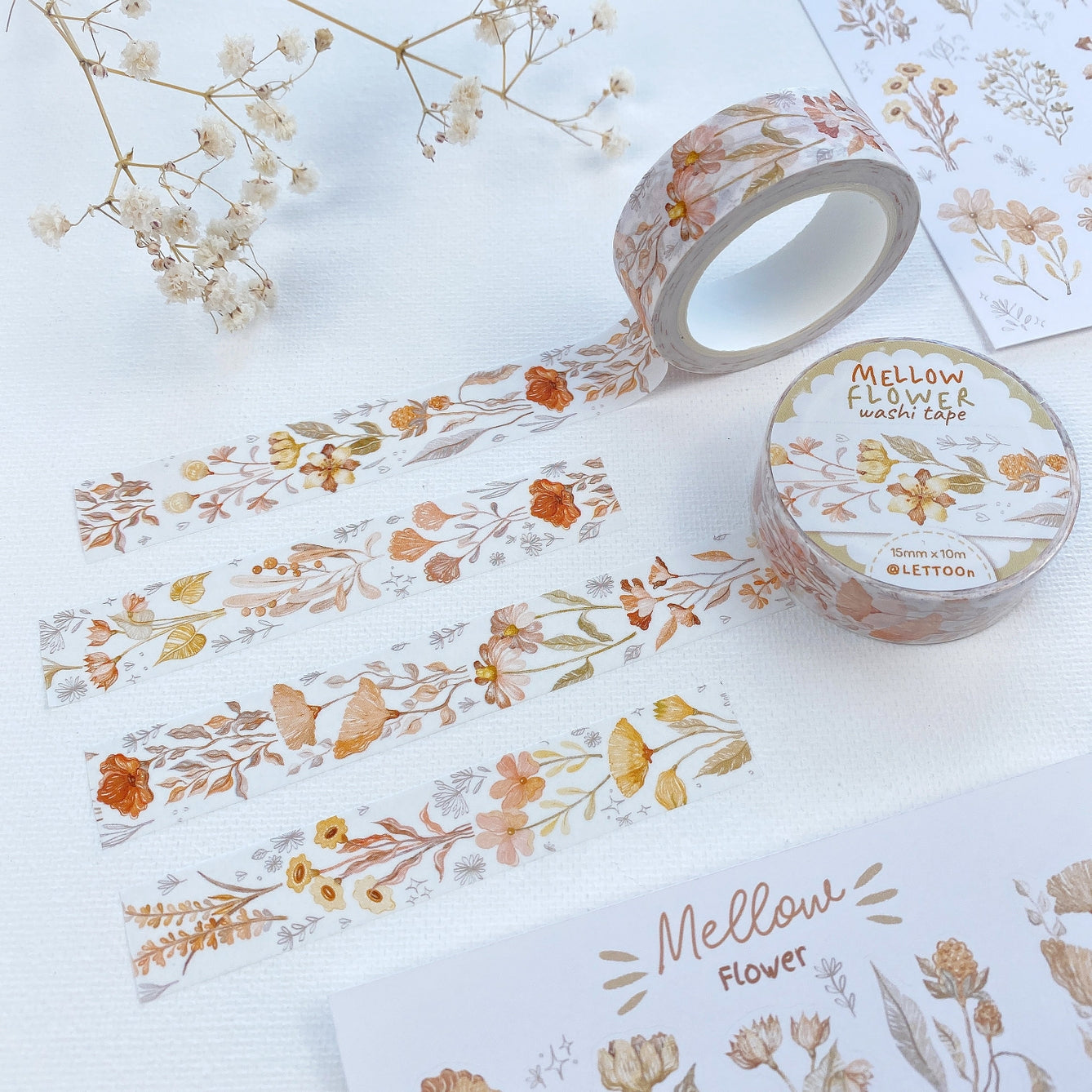 Mellow Flower - Washi Tape