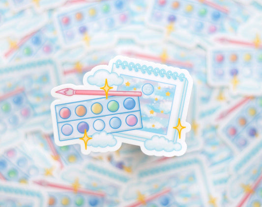 Art Sketchbook Sticker