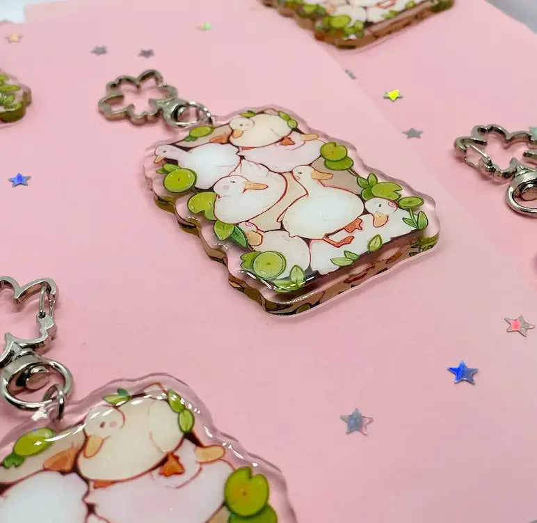 Pile of Ducks Charm