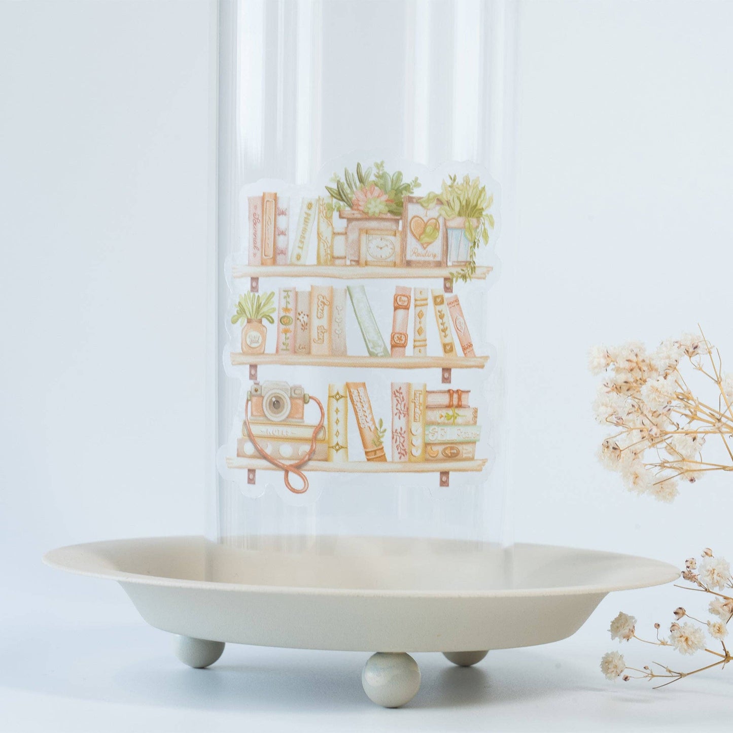 Inspiration Shelf - Clear Vinyl Sticker