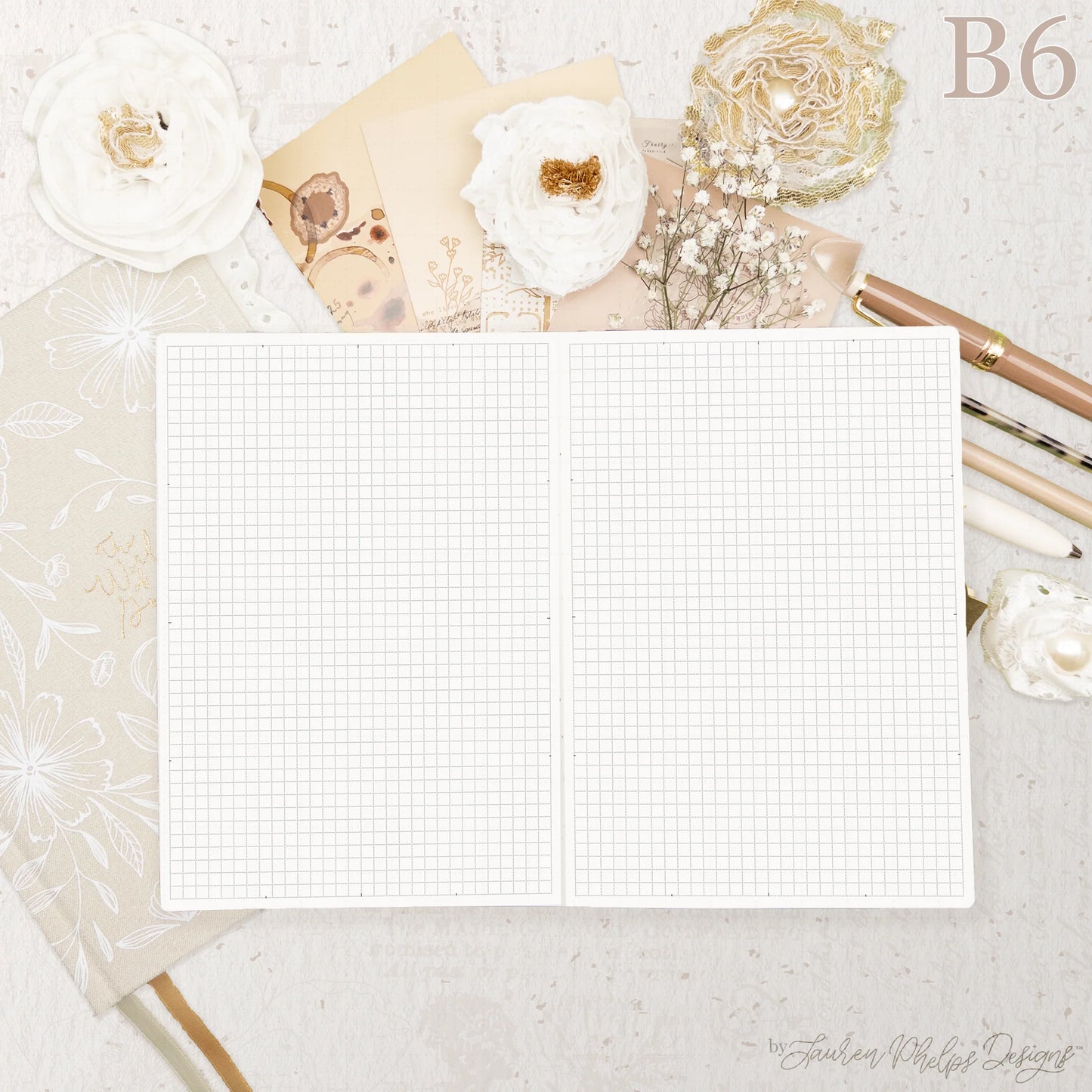 B6 Live | Plan | Dream™ Notebook by Lauren Phelps Designs