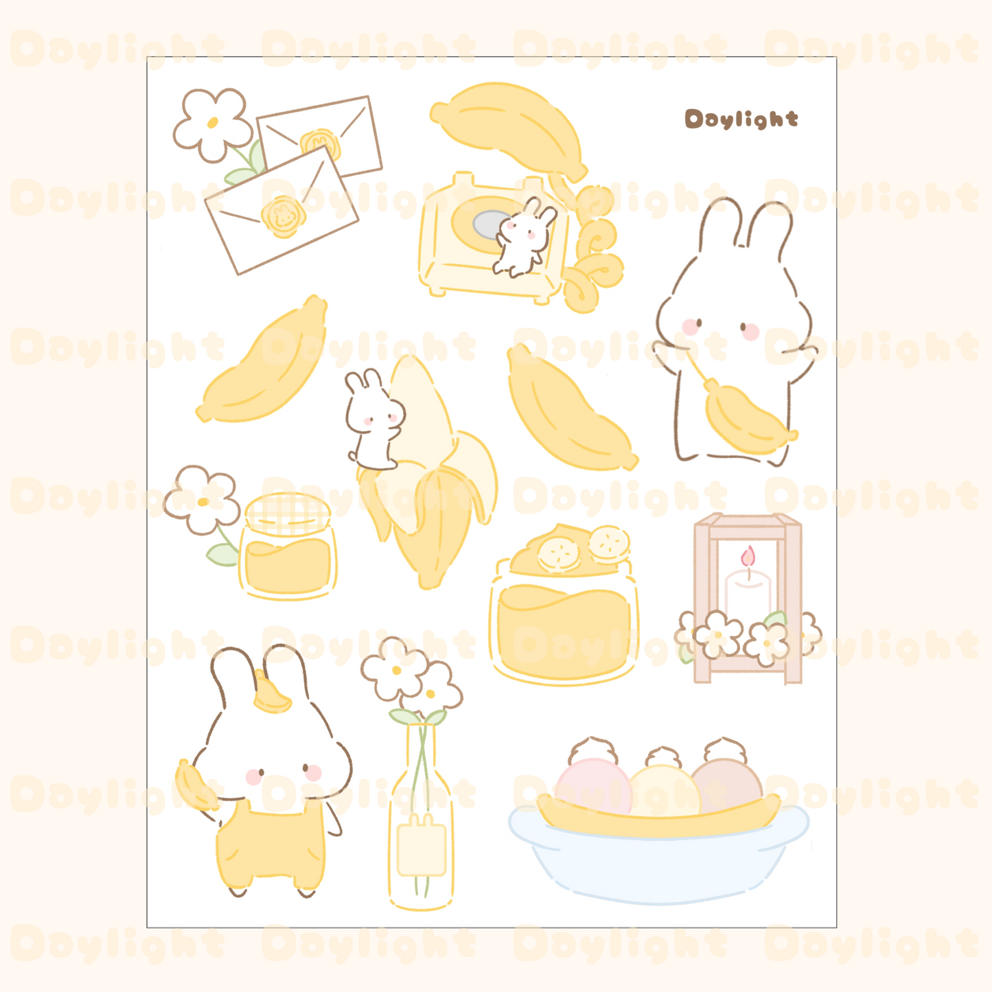 Fruits Sticker Sheets Bundle