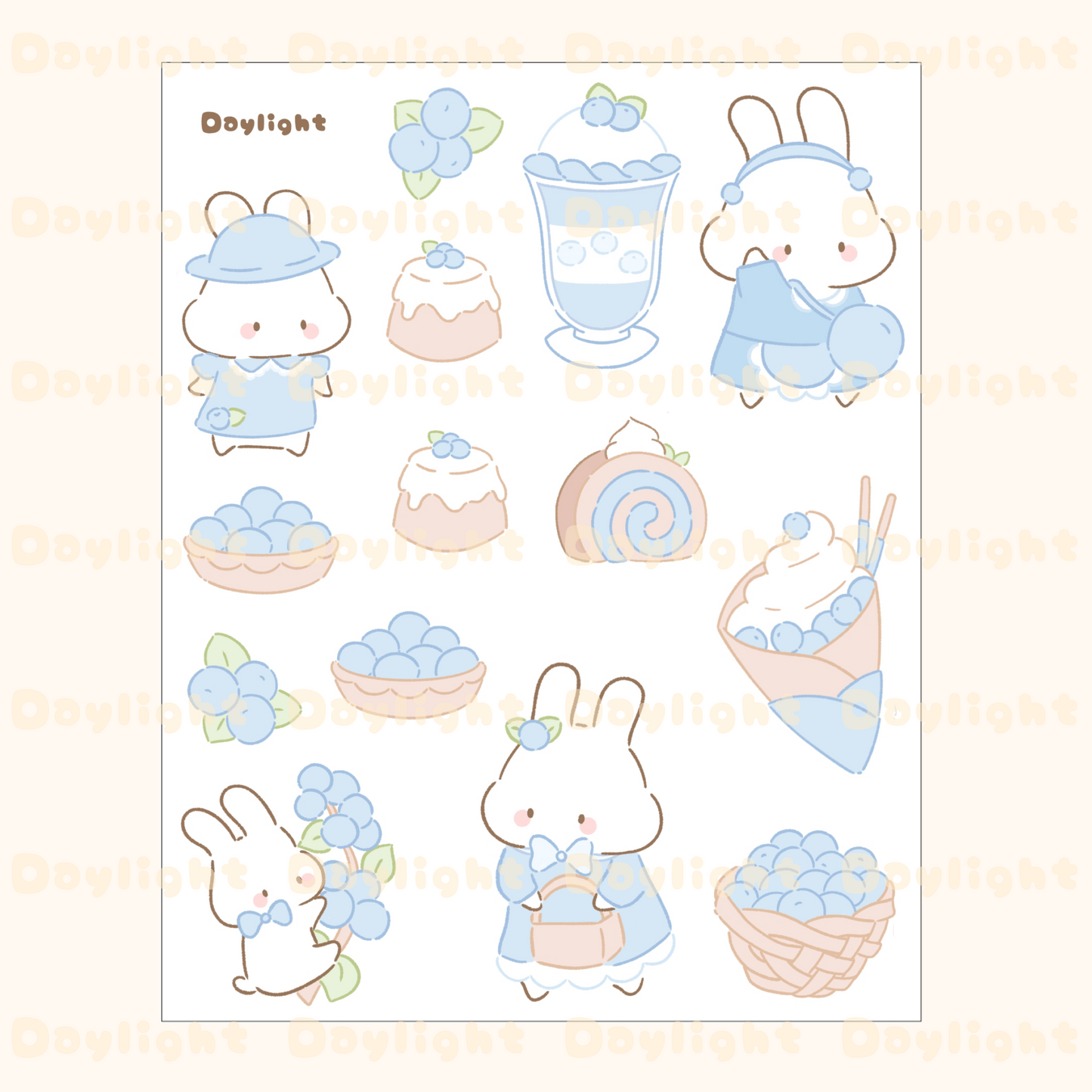 Fruits Sticker Sheets Bundle