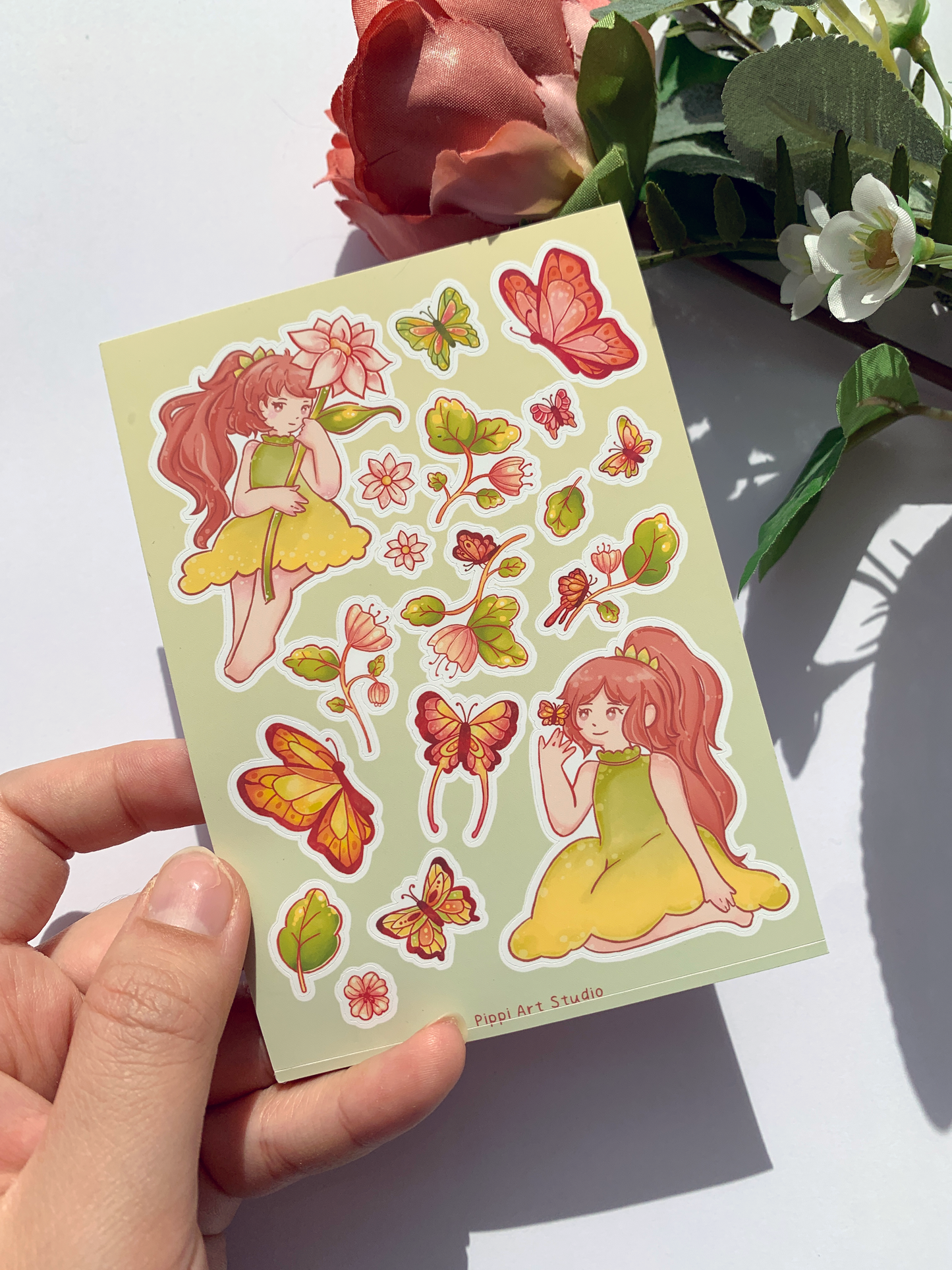 Butterfly Garden Sticker Sheet