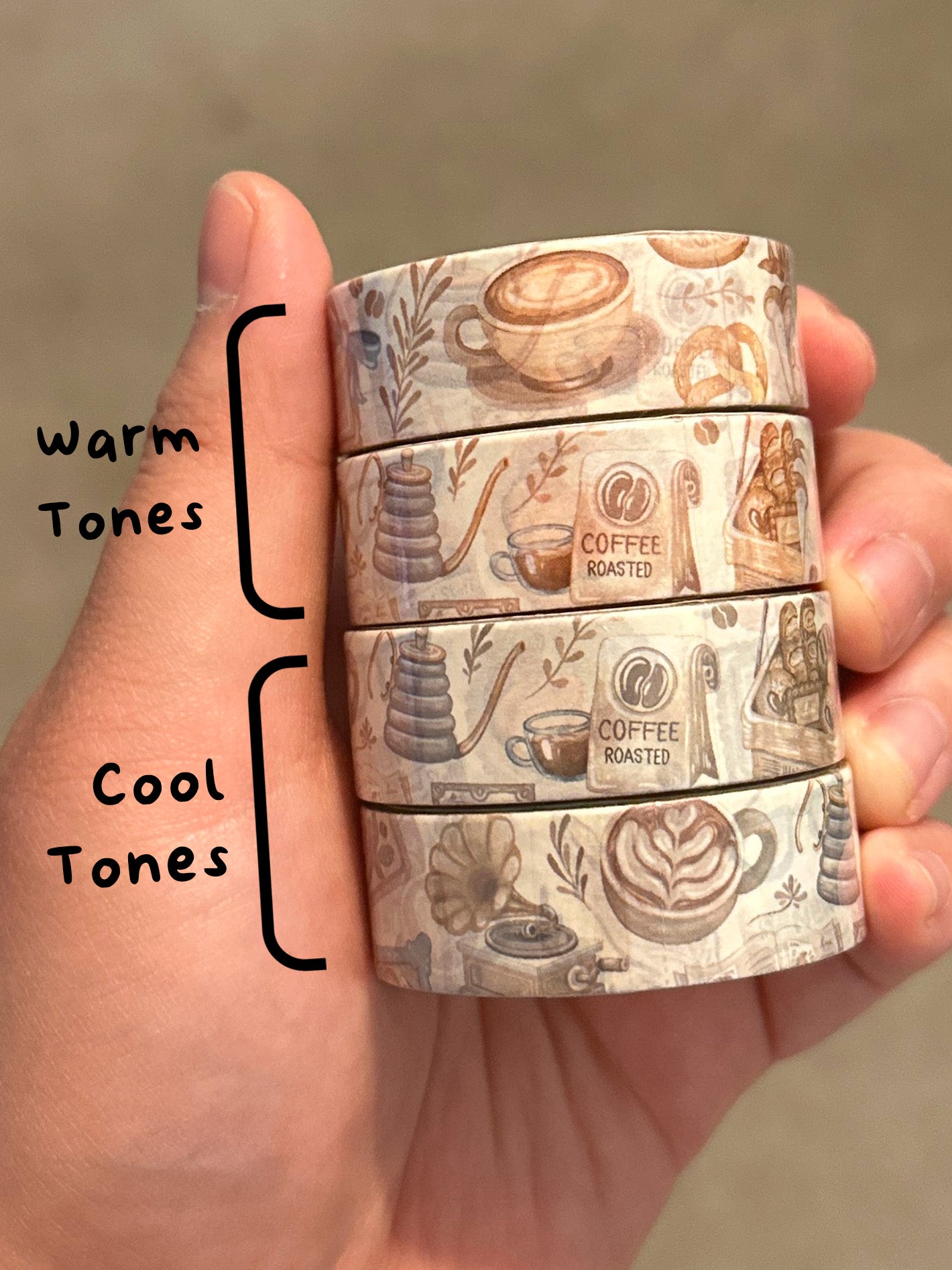 Cozy Cafe - Washi Tape