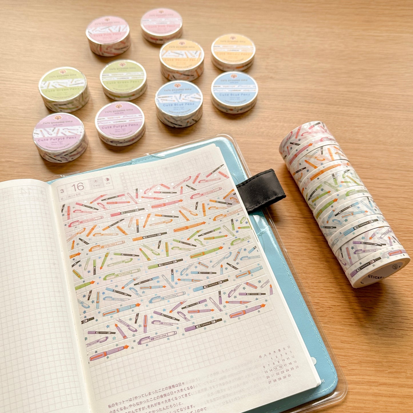 Cute Rainbow Pens Bundles