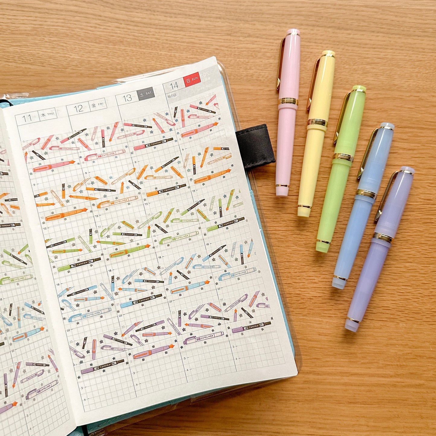 Cute Rainbow Pens Bundles