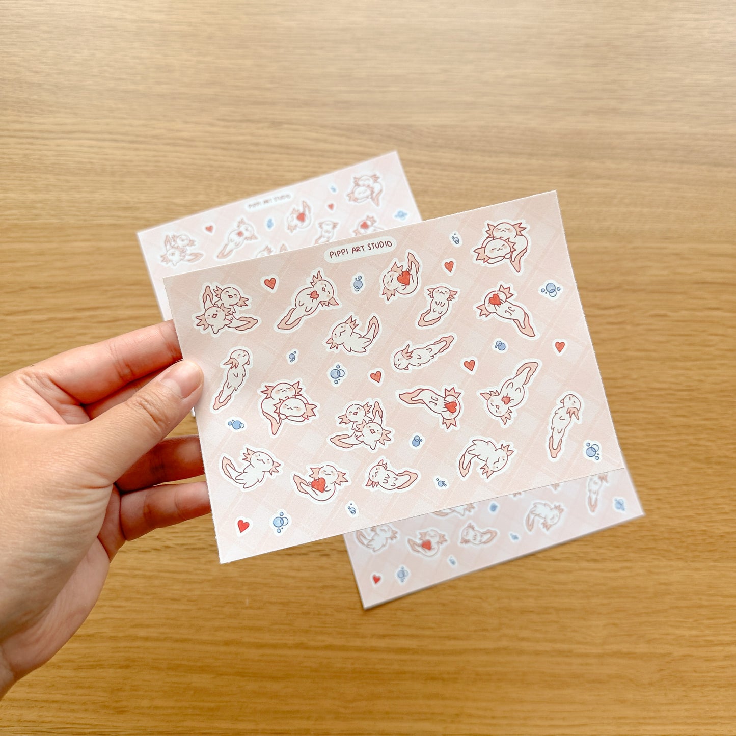 I love you a-lotl Premium Sticker Sheet