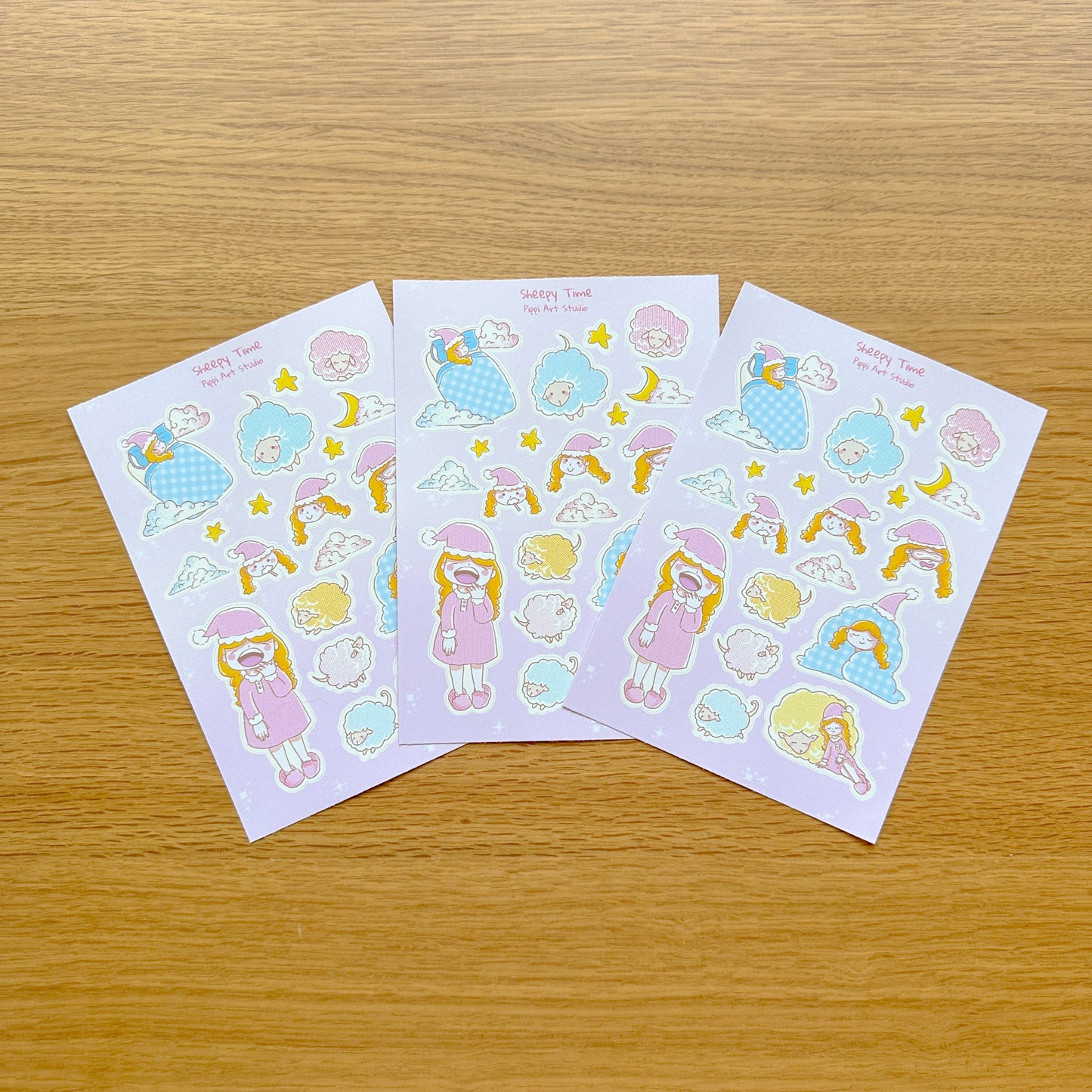 Sheepy Time Premium Sticker Sheet