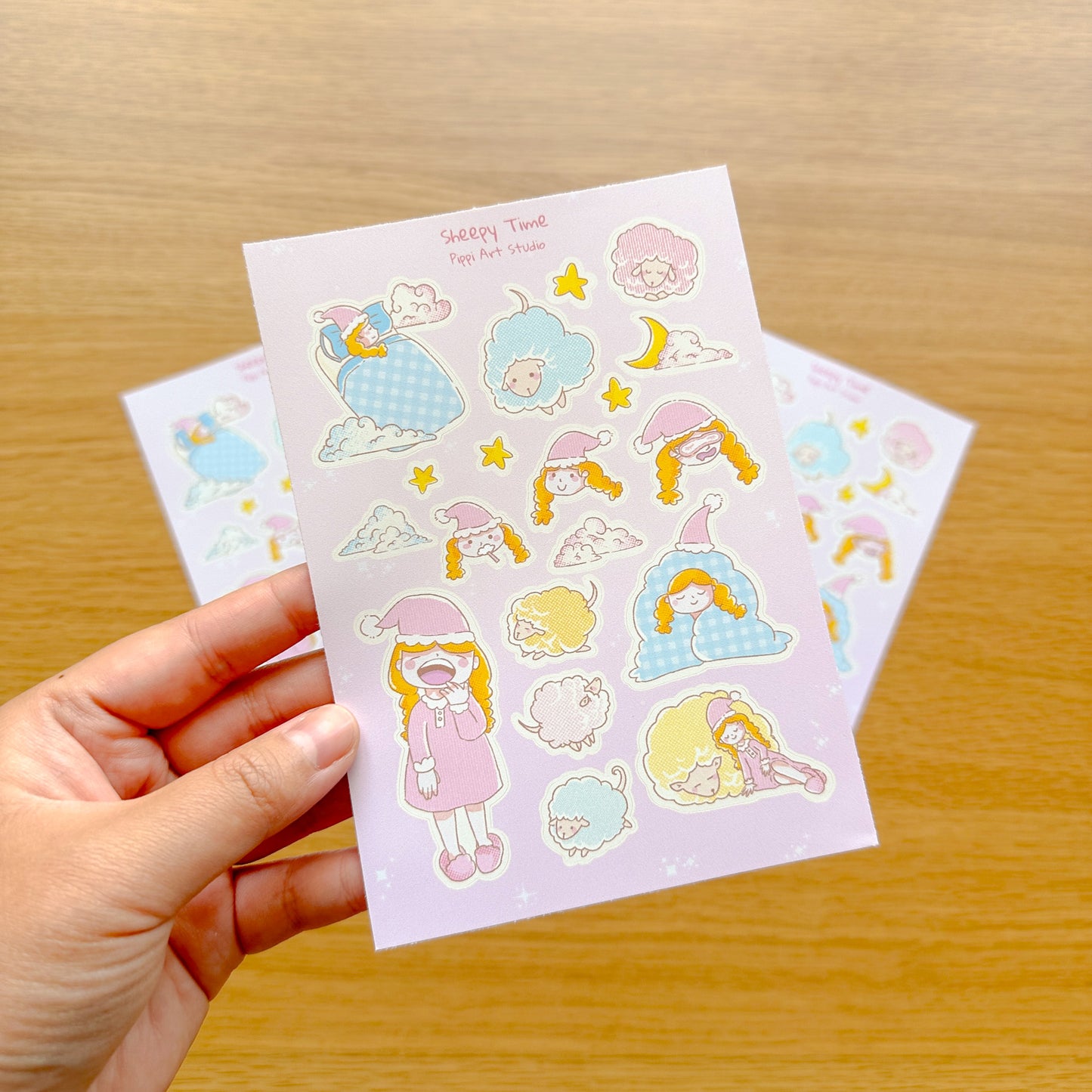 Sheepy Time Premium Sticker Sheet