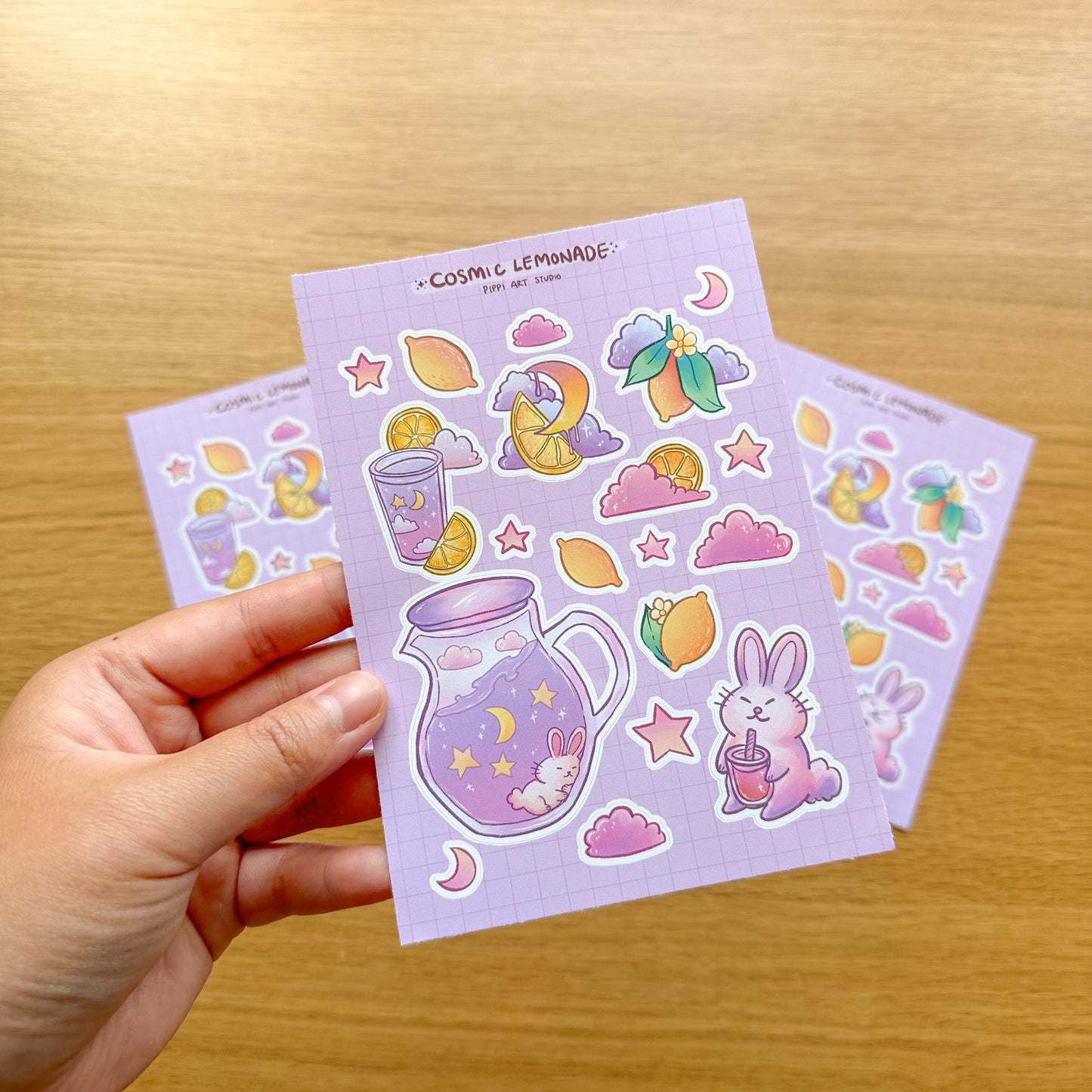 Cosmic Lemonade Premium Sticker Sheet