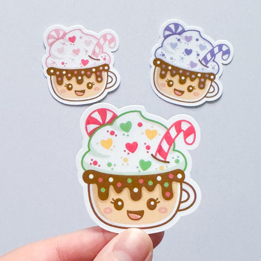 Kawaii Hotties Matte Die Cut Stickers