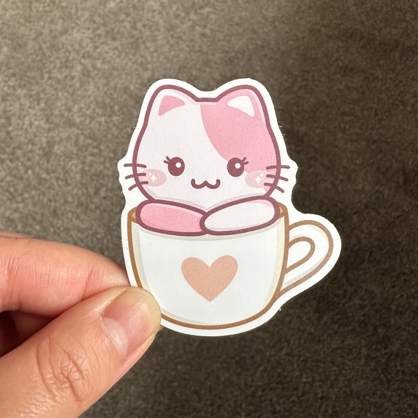 Joey & Cake in a Cup Matte Die Cut Stickers