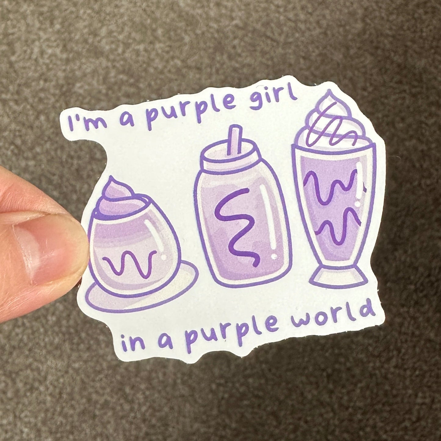 I'm a B*rbie Girl - Drinks Edition Matte Die Cut Stickers