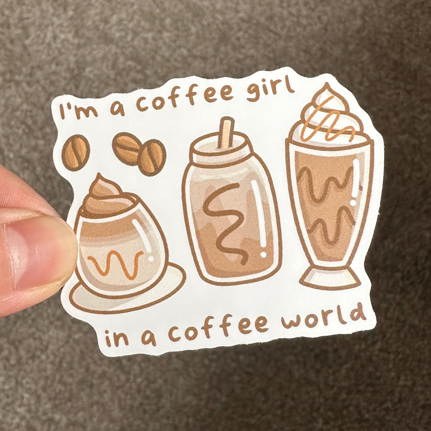 I'm a B*rbie Girl - Drinks Edition Matte Die Cut Stickers