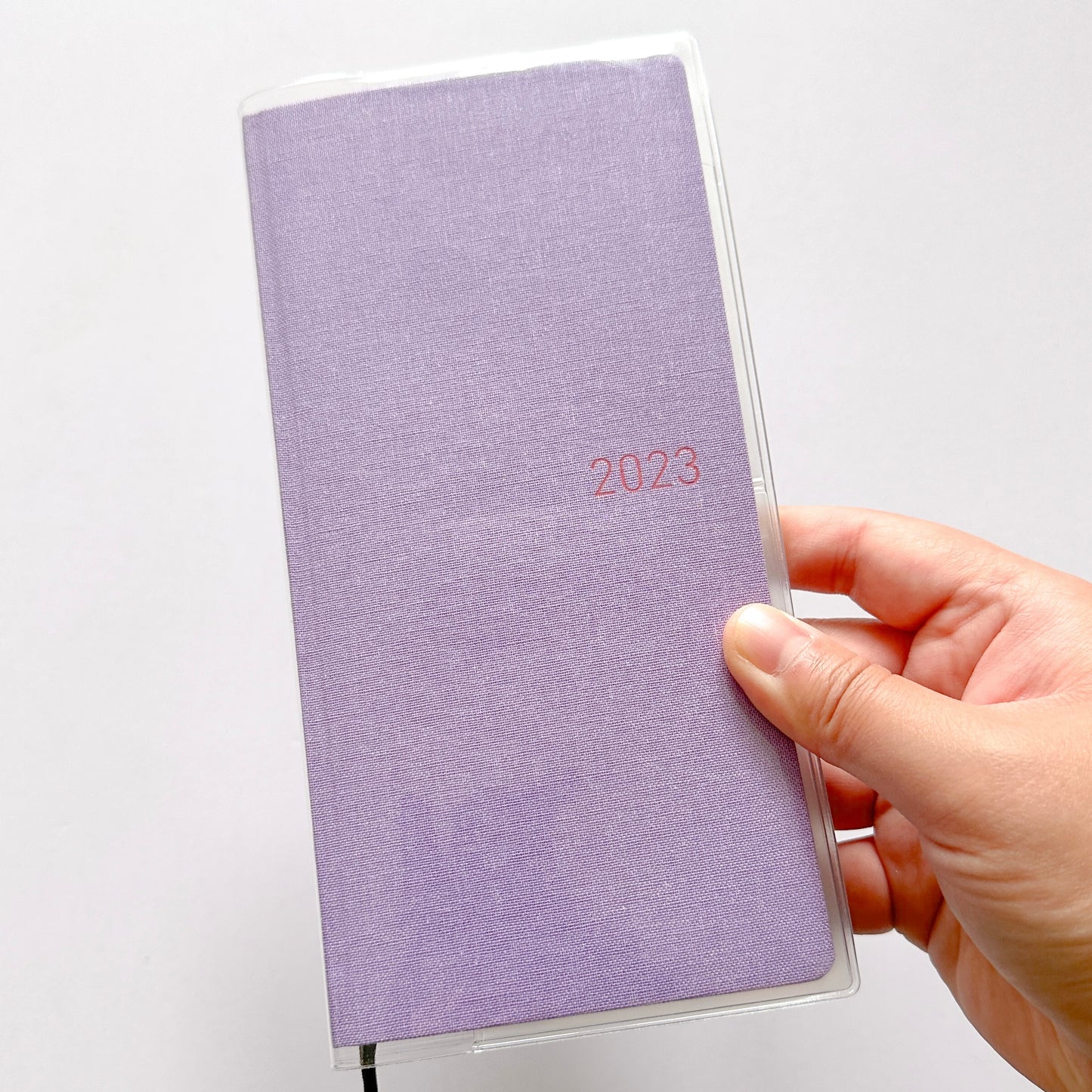 Hobonichi Weeks Clear Cover - Cute Capybara with Pockets and Pen Loop