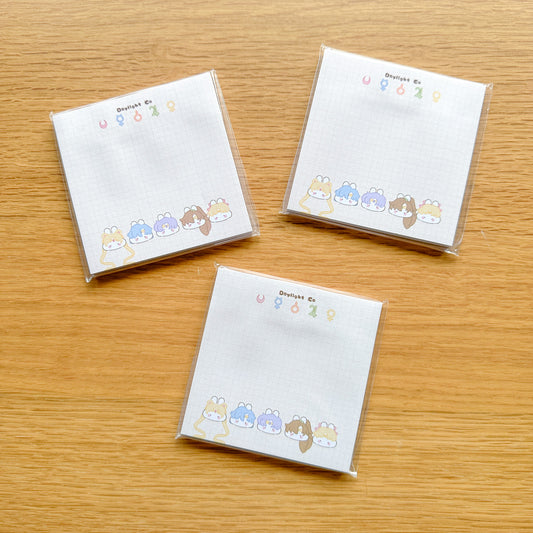 Sailor Moon Bunnies Sticky Notes