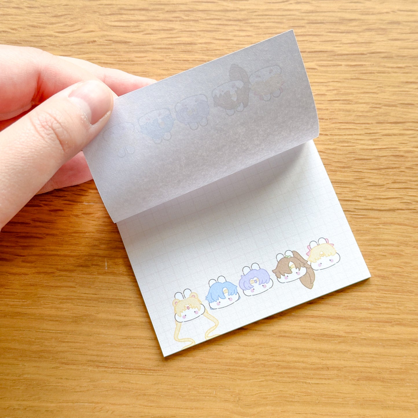 Sailor Moon Bunnies Sticky Notes