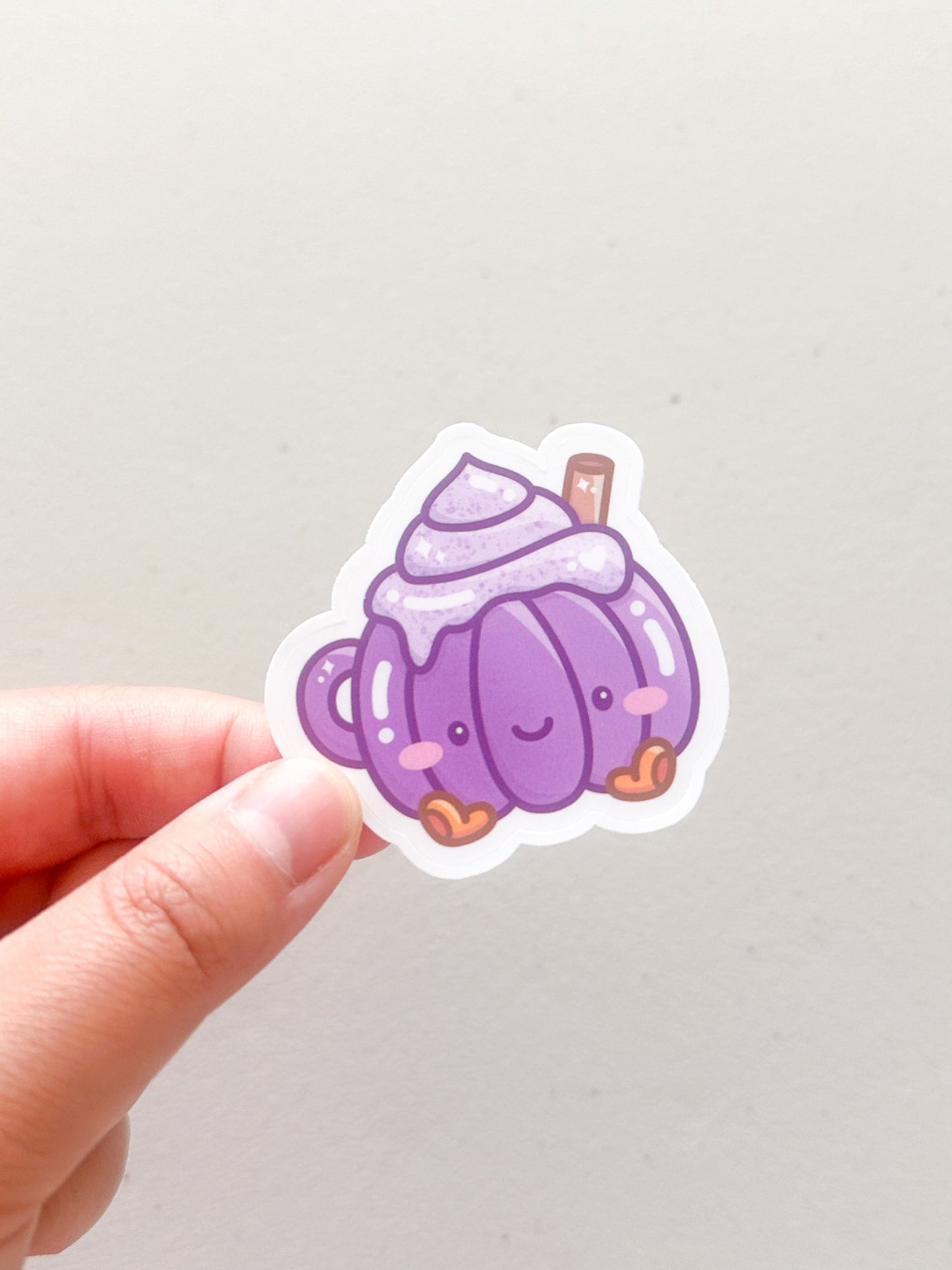 Pumpkin Spice Latte - Matte Die Cut Stickers